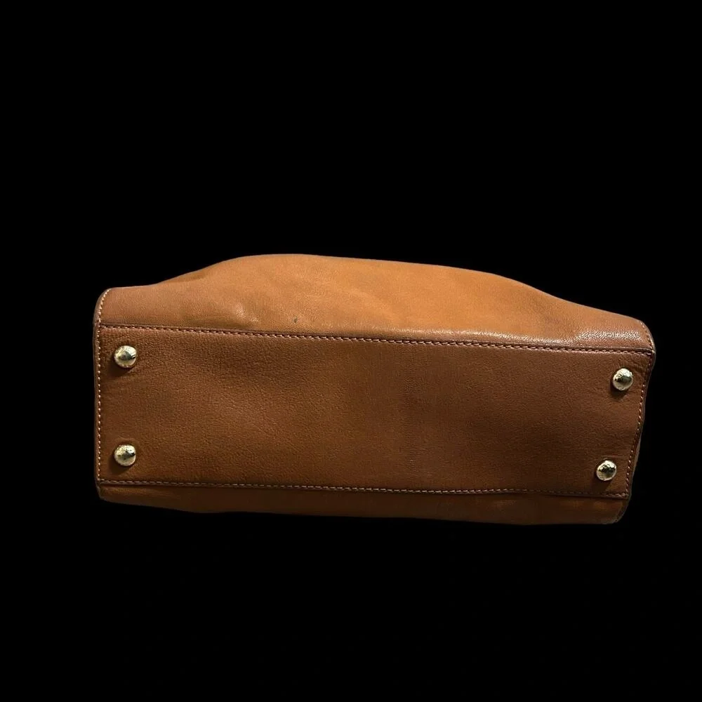 Michael Kors Tan Leather Tote - Picture 6 of 10